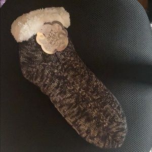 Fuzzy slipper socks
